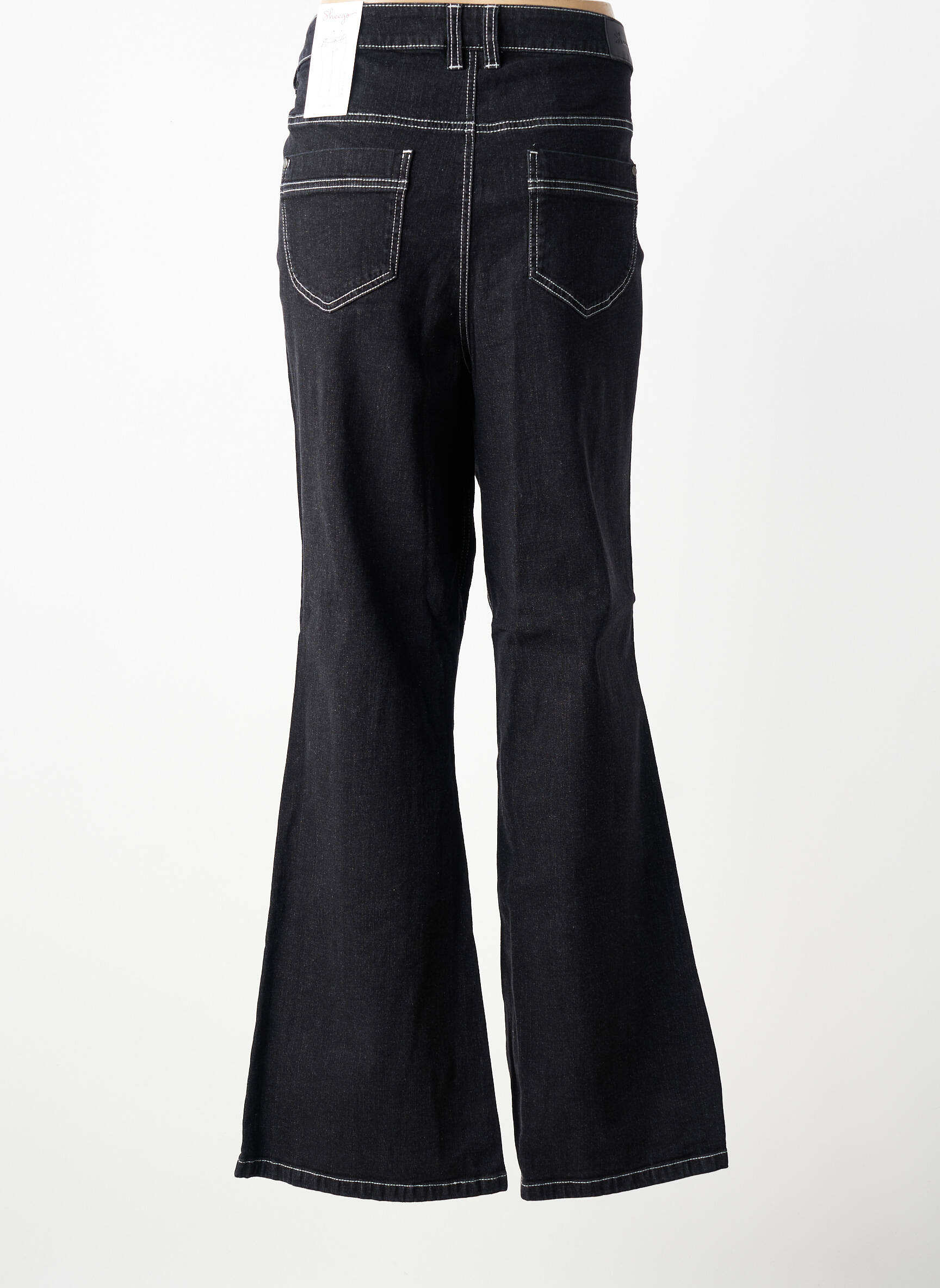 Bootcut džinsai normala dydis normala dydis juodas SHEEGO moteris