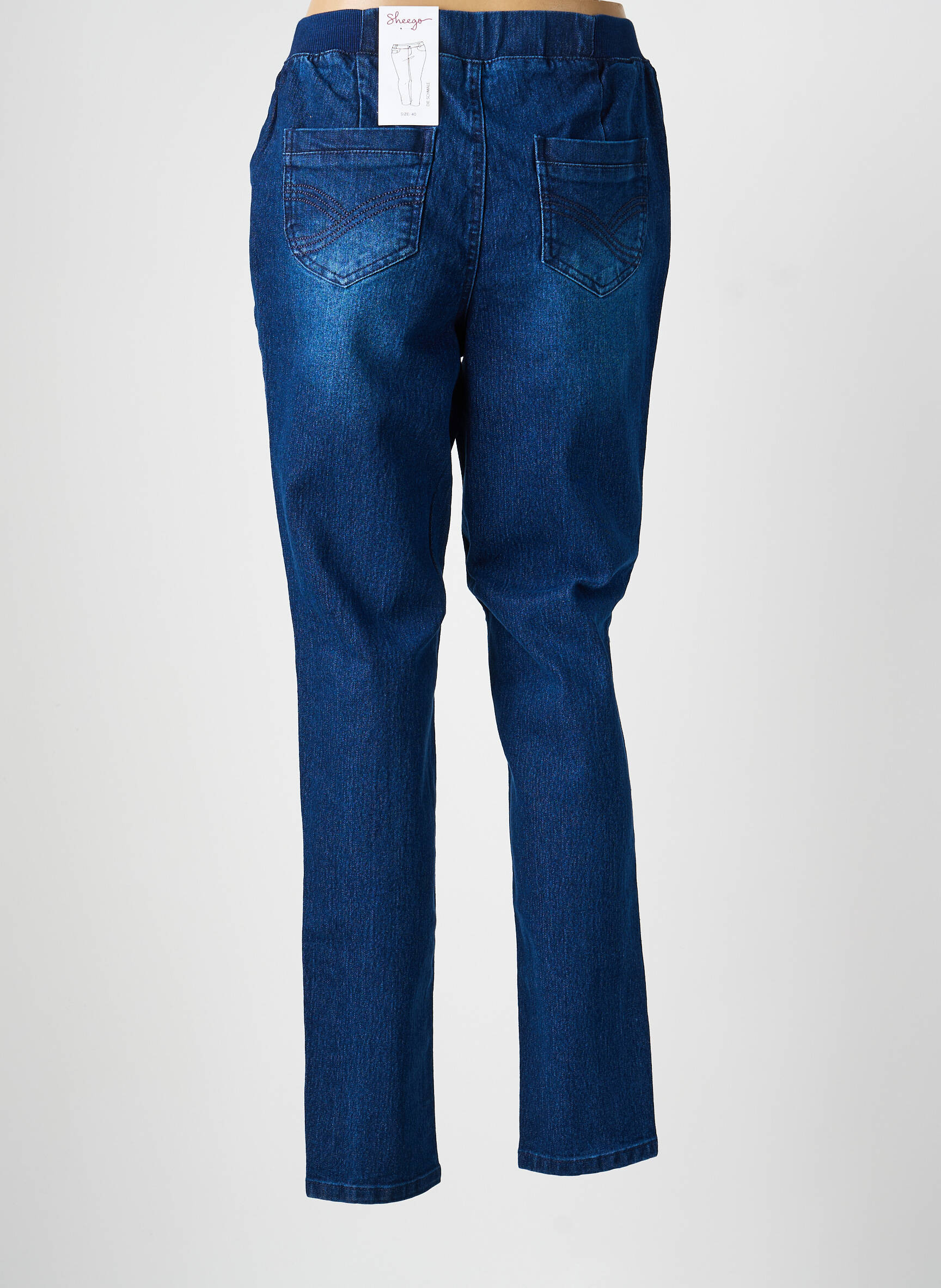 Jegging brutinis audimas normala dydis mėlyna SHEEGO moteris