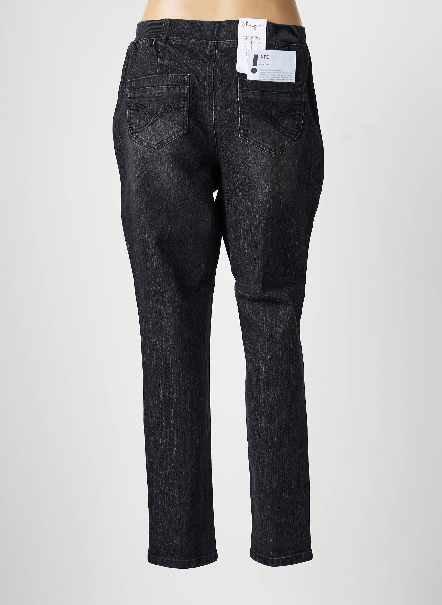 Jegging brutinis audimas normala dydis juodas SHEEGO moteris