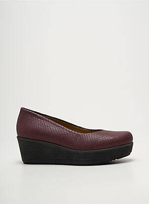 Balerinos apvalus mygtukas kulnas nuo 4 iki 6 cm violetinis UNISA moteris