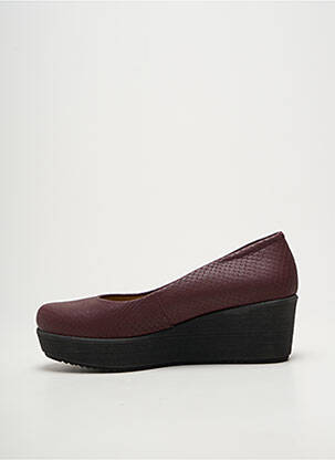 Balerinos apvalus mygtukas kulnas nuo 4 iki 6 cm violetinis UNISA moteris