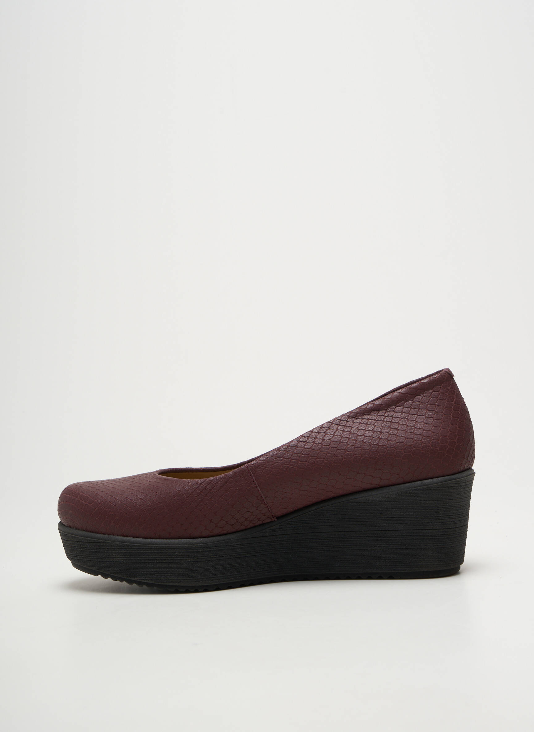 Balerinos apvalus mygtukas kulnas nuo 4 iki 6 cm violetinis UNISA moteris