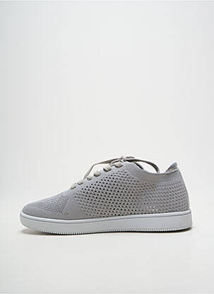 Bėgimo bateliai kompensuotas kulnas plokščias kulnas iki 3 cm sidabrinė I LOVE SHOES moteris