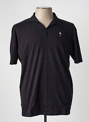 Polo jersey audinys trumpas rankovės juodas KATZ OUTFITTER vyras