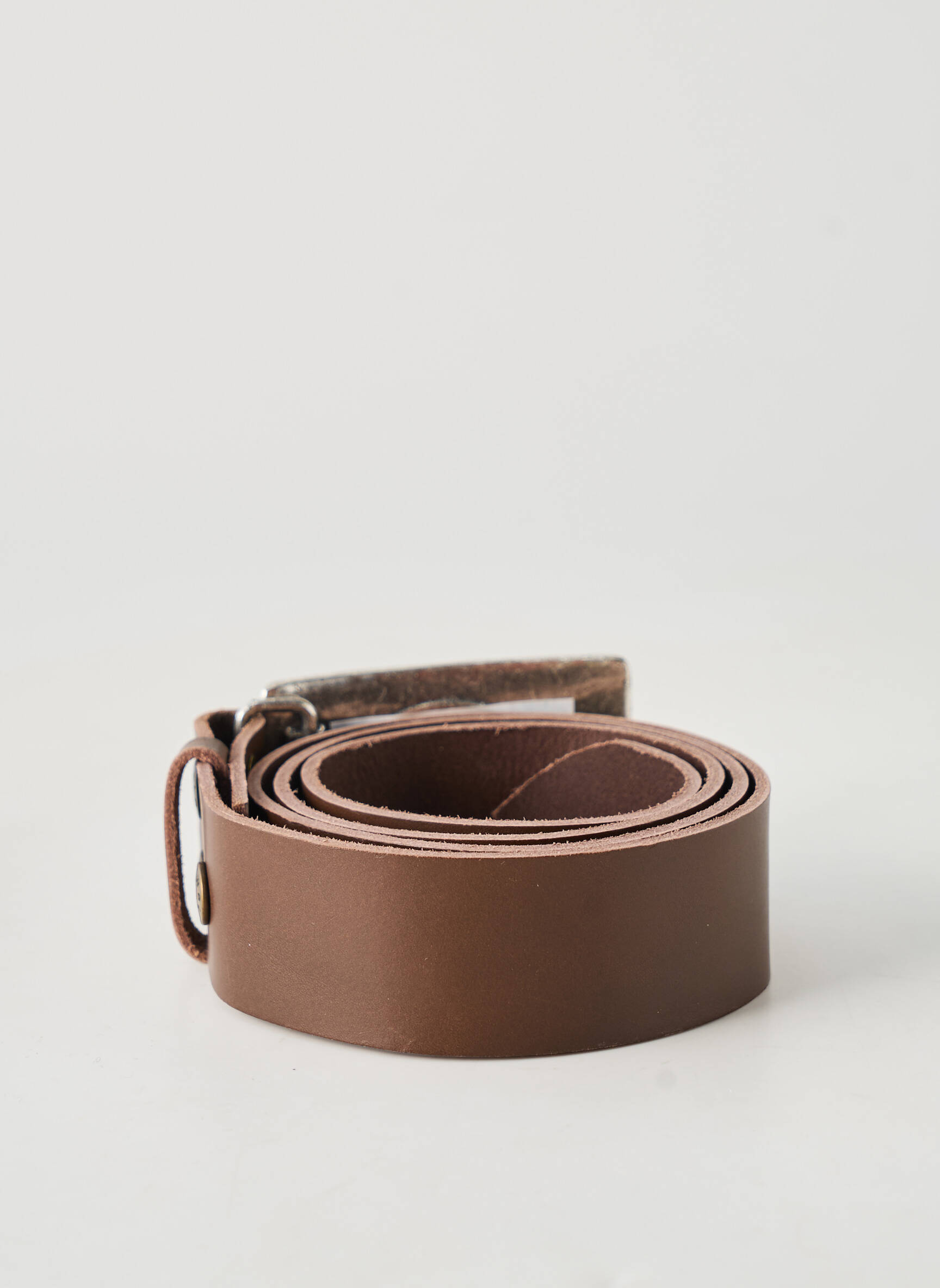 Diržas sustiprintos siūlės rudas BLOW moteris
