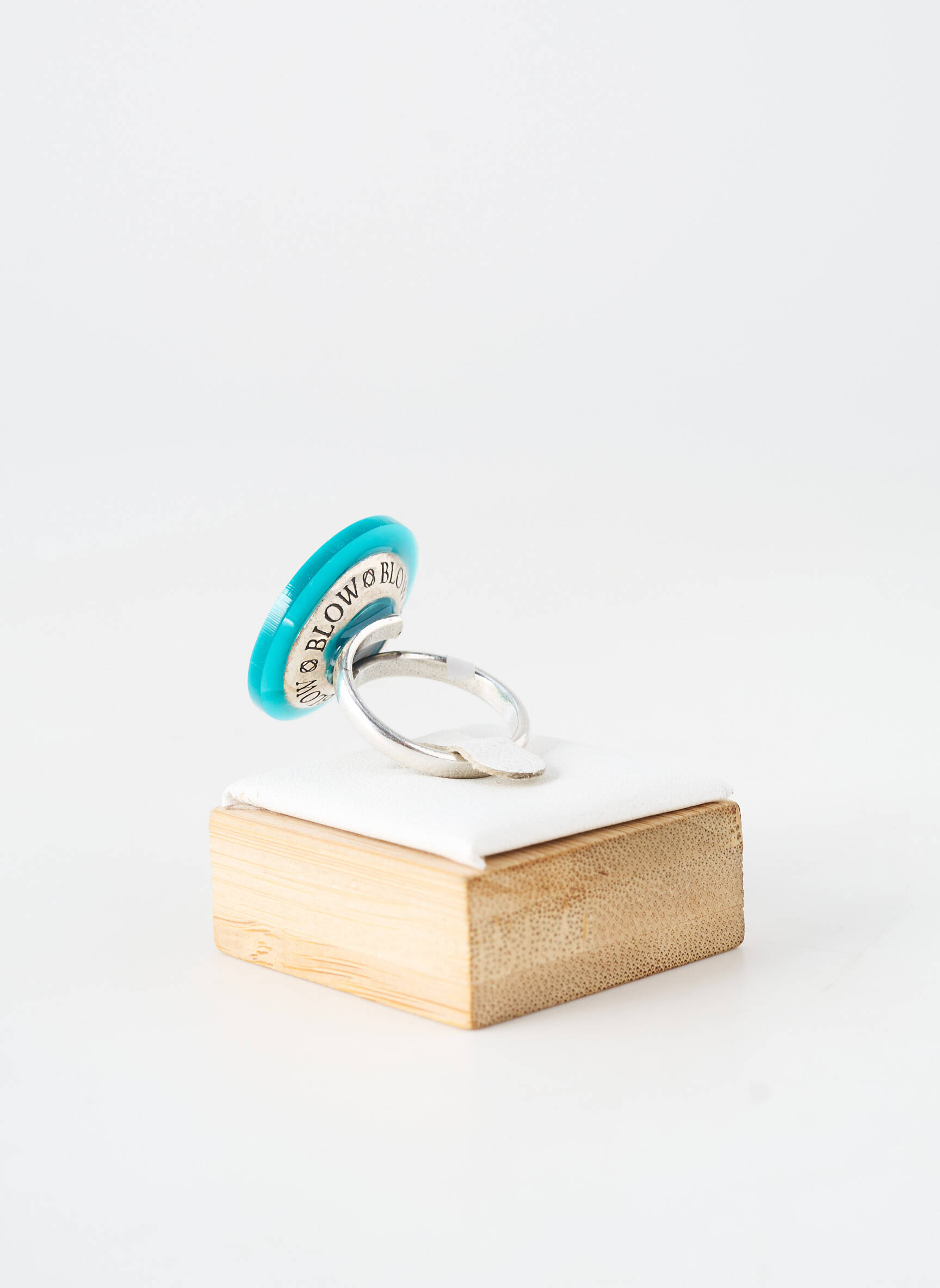 Žiedas metalai mėlyna BLOW moteris