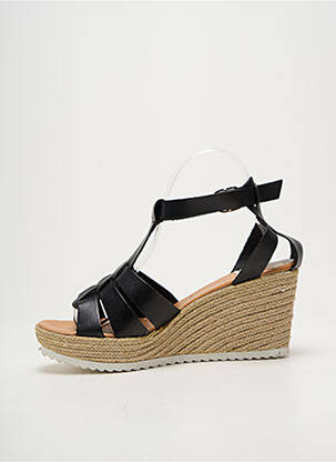 Espadrilės užsegimas kilpa(s) kulnas nuo 7 iki 9 cm juodas BELLA STORIA moteris