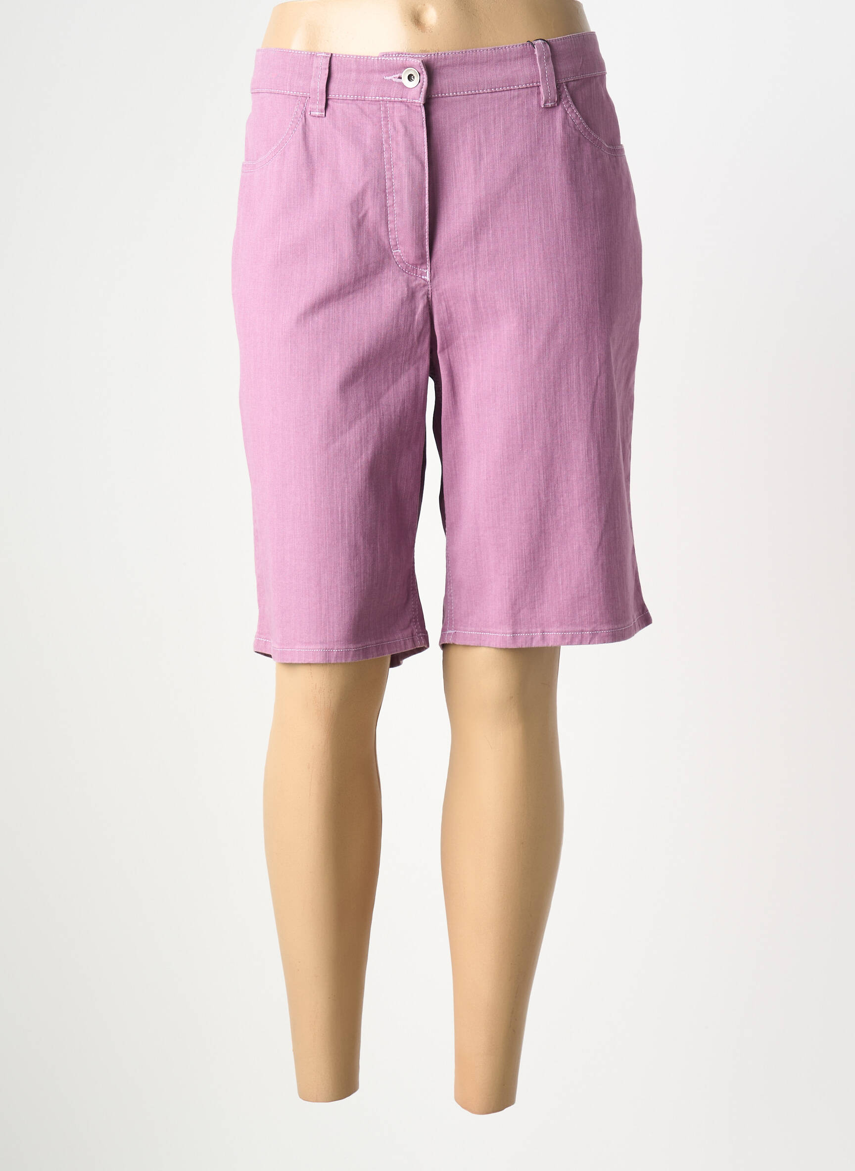 Bermudas tiesi kirpimas normala dydis violetinis STARK moteris