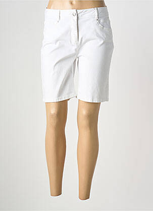 Bermudas tiesi kirpimas baltas DIANE LAURY moteris