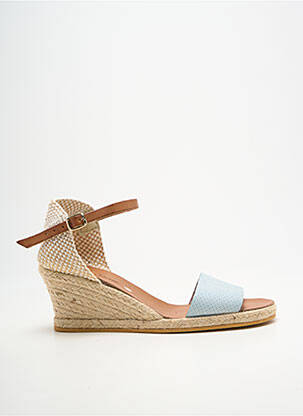Espadrilės užsegimas su kaklo detalėmis kulnas nuo 4 iki 6 cm mėlyna BELLA STORIA moteris