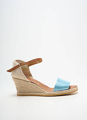Espadrilės užsegimas su kaklo detalėmis kulnas nuo 4 iki 6 cm mėlyna BELLA STORIA moteris
