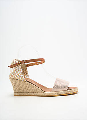 Espadrilės užsegimas su kaklo detalėmis kulnas nuo 7 iki 9 cm bežinis BELLA STORIA moteris