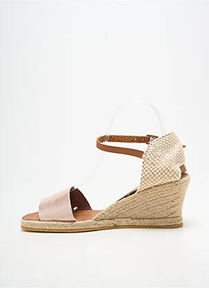 Espadrilės užsegimas su kaklo detalėmis kulnas nuo 7 iki 9 cm bežinis BELLA STORIA moteris