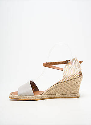 Espadrilės užsegimas su kaklo detalėmis kulnas nuo 4 iki 6 cm pilka BELLA STORIA moteris