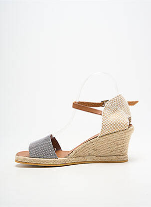Espadrilės užsegimas su kaklo detalėmis kulnas nuo 4 iki 6 cm juodas BELLA STORIA moteris