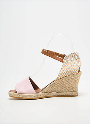 Espadrilės užsegimas su kaklo detalėmis kulnas nuo 4 iki 6 cm rožinė BELLA STORIA moteris