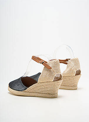 Espadrilės apvalus mygtukas kulnas nuo 4 iki 6 cm sidabrinė BELLA STORIA moteris