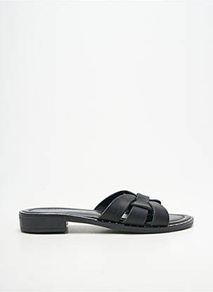 Mule/sabotai chiquet plokščias kulnas iki 3 cm juodas DONNA LUCCA moteris