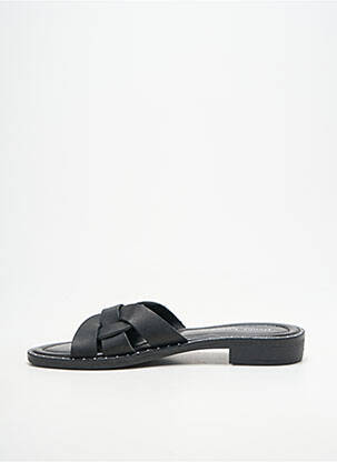 Mule/sabotai chiquet plokščias kulnas iki 3 cm juodas DONNA LUCCA moteris