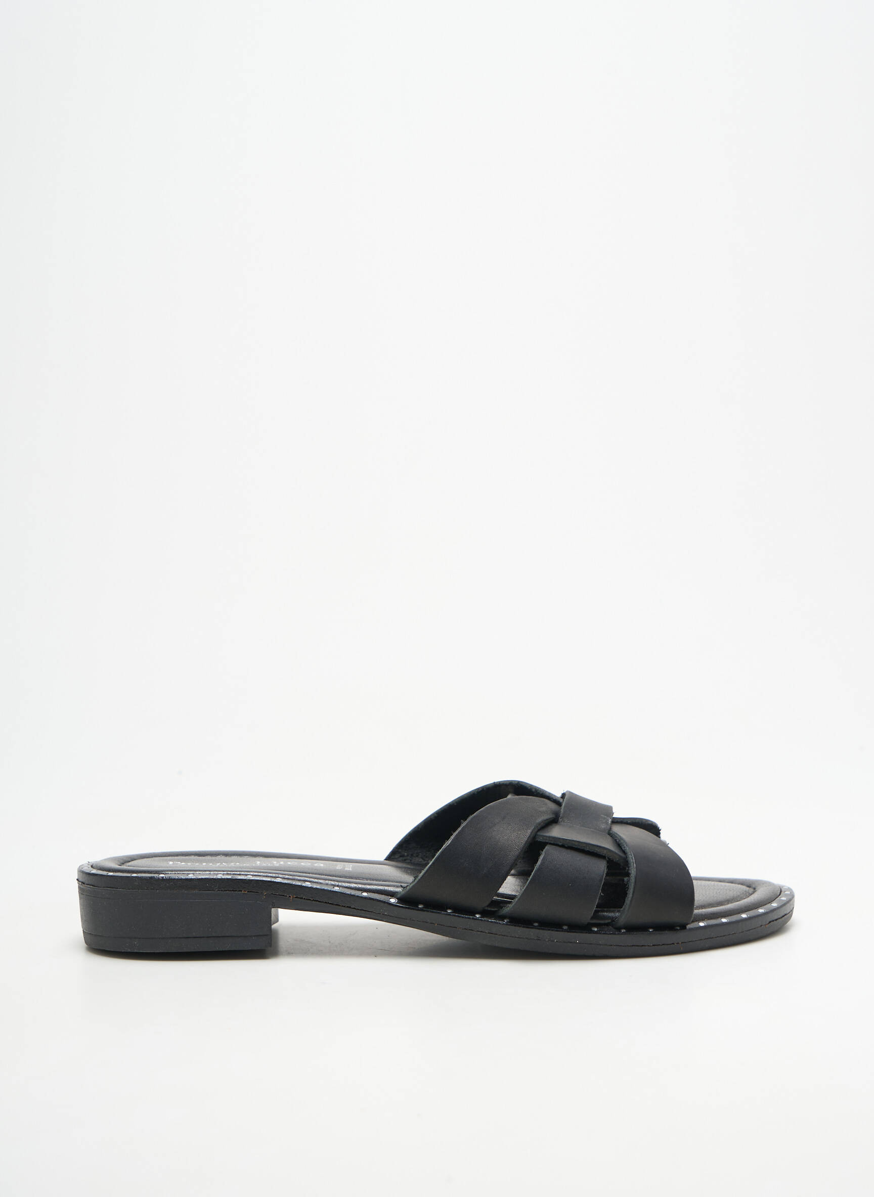 Mule/sabotai chiquet plokščias kulnas iki 3 cm juodas DONNA LUCCA moteris