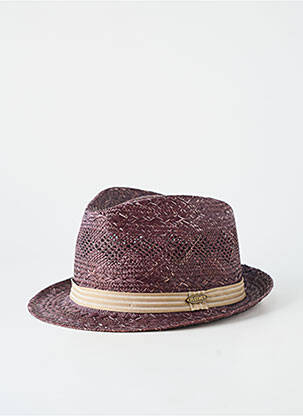 Skrybėlė šiaudinio skrybėlės forma violetinis FLECHET vyras