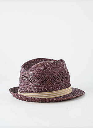Skrybėlė šiaudinio skrybėlės forma violetinis FLECHET vyras