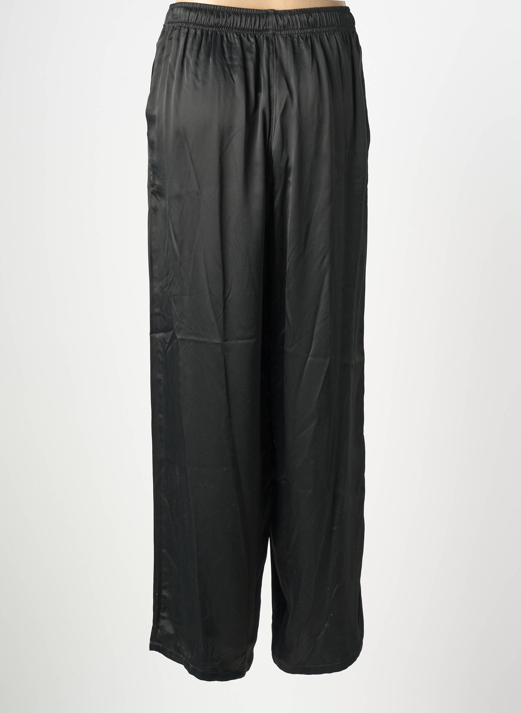 Platus kelnes sklandi forma normala dydis juodas AMERICAN VINTAGE moteris