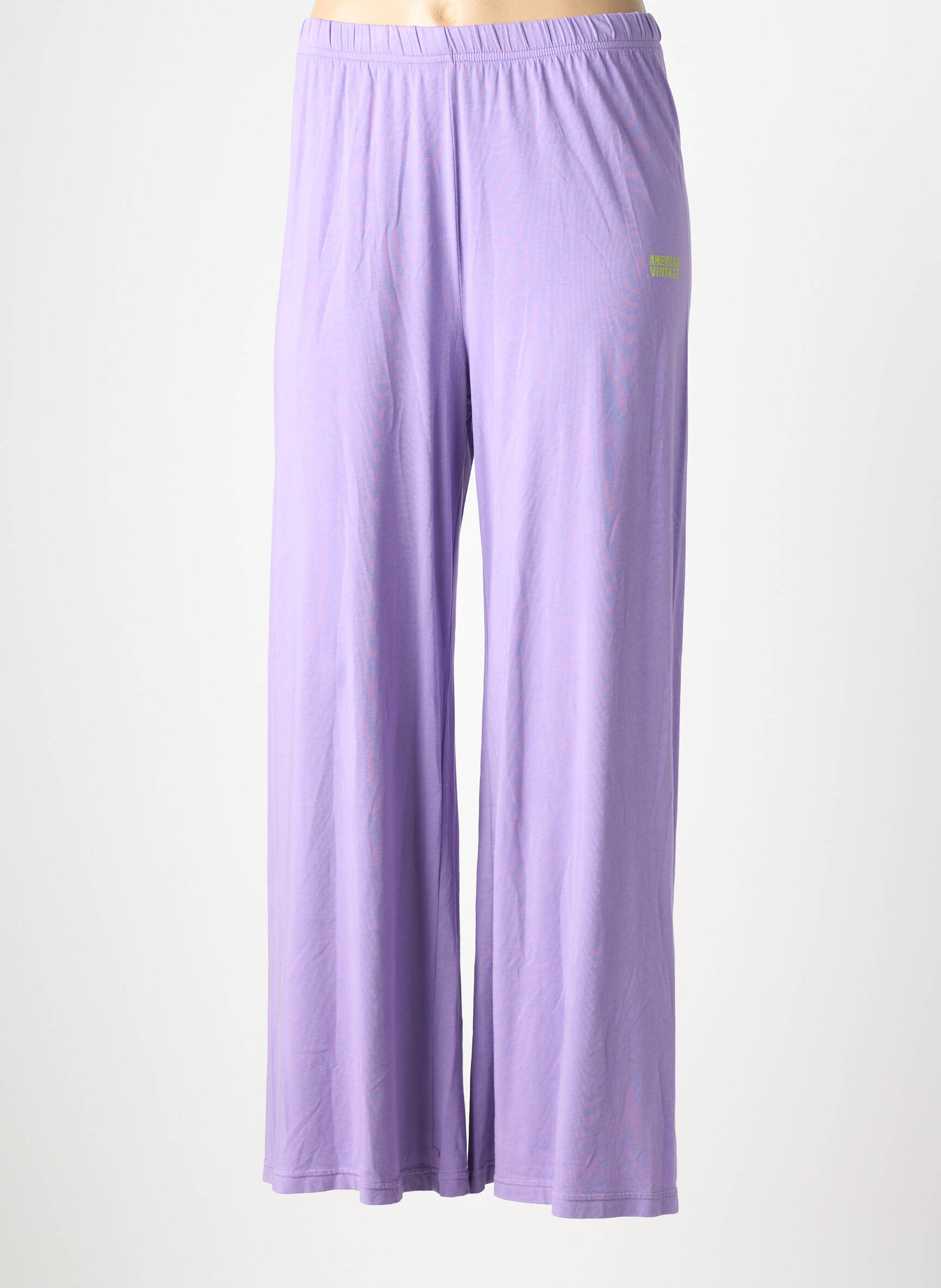 Platus džinsas tamprumas normala dydis violetinis AMERICAN VINTAGE moteris