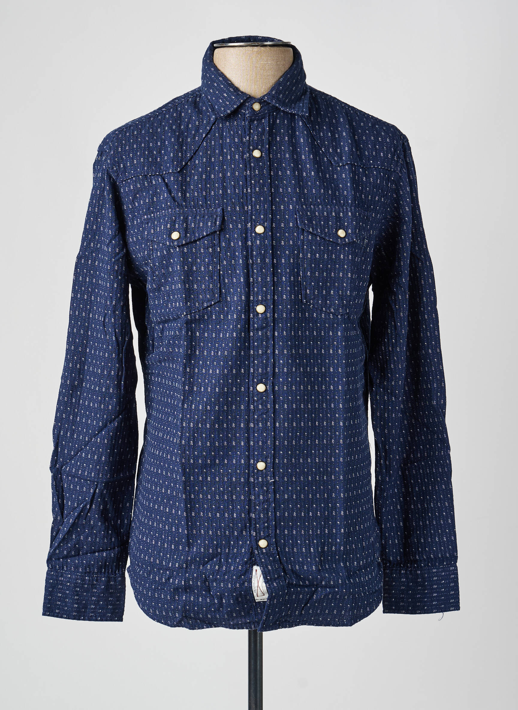 Ilgomis rankovėmis marškinys ilgos rankovės mėlyna JACK & JONES vyras