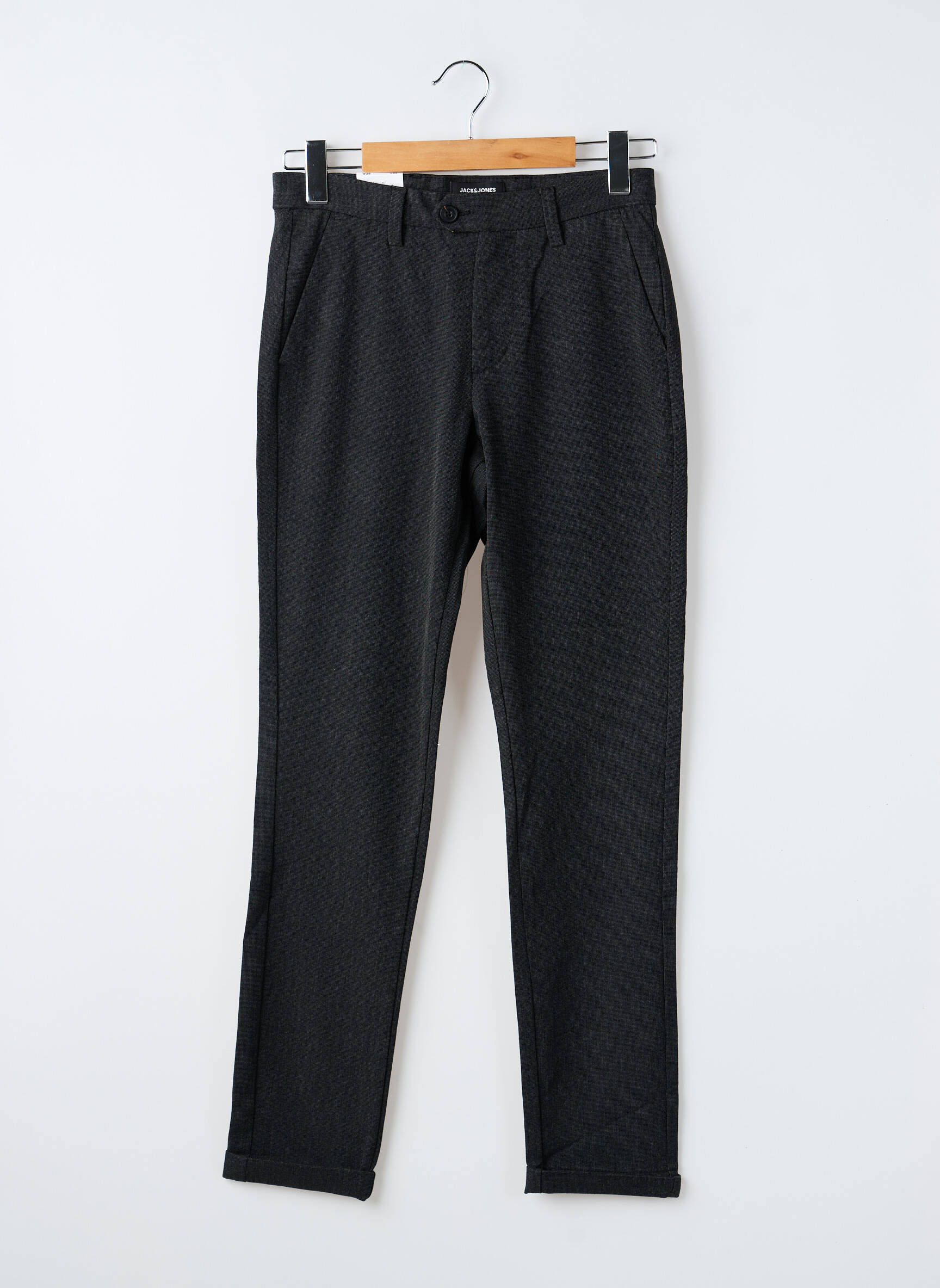 Tiesi kelnė kišenės pilka JACK & JONES vyras