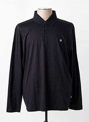 Polo ilgos rankovės ilgos rankovės juodas HUGO BOSS vyras