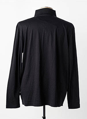 Polo ilgos rankovės ilgos rankovės juodas HUGO BOSS vyras