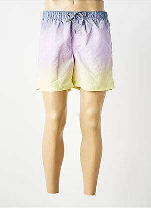 Maudymosi šortas fantazijos raštas violetinis JACK & JONES vyras