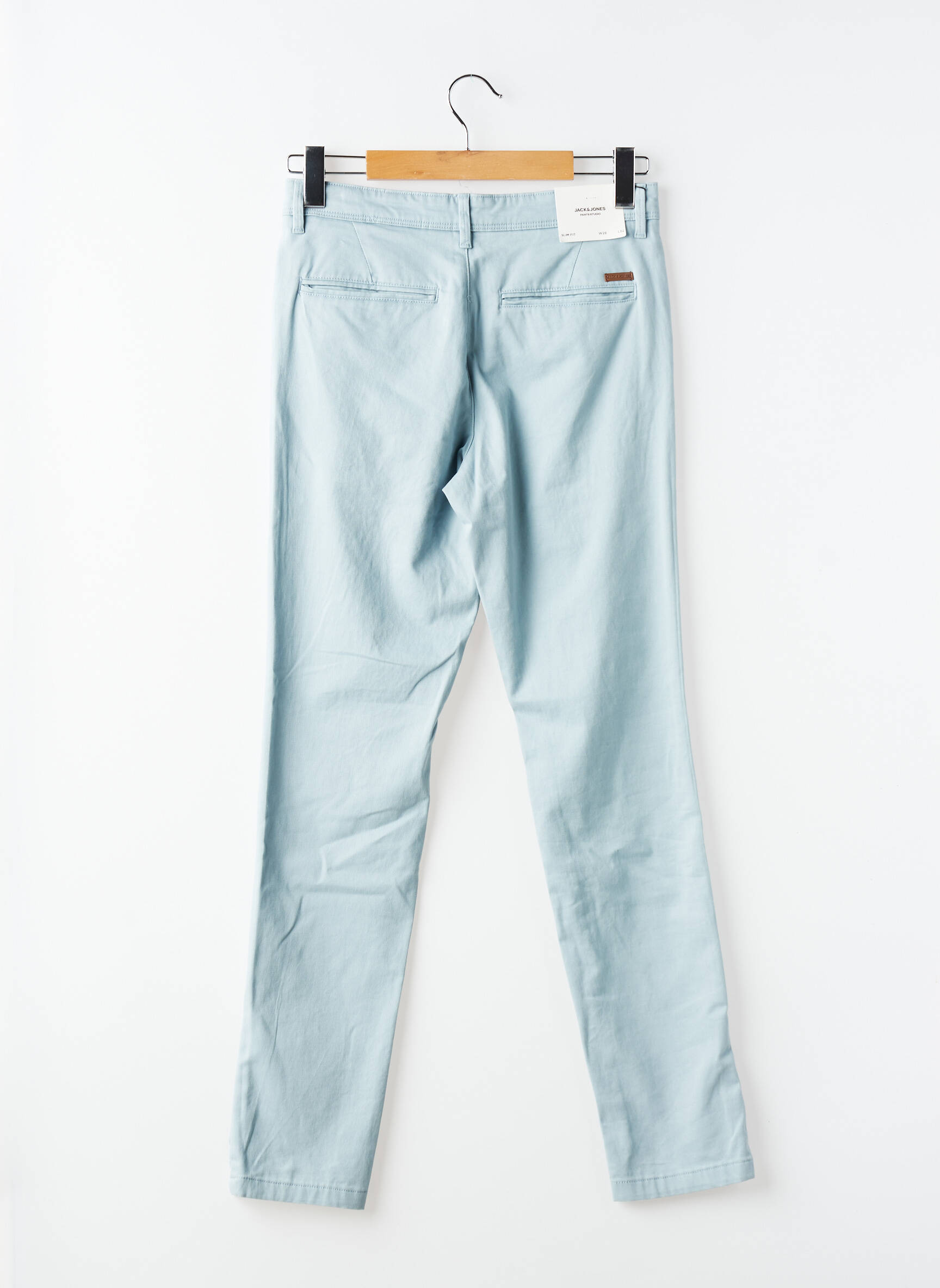 Chino kelnė kišenės mėlyna JACK & JONES vyras