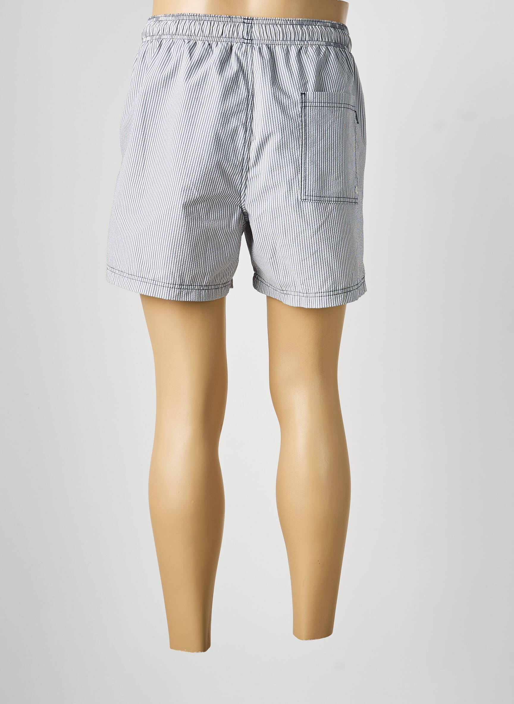 Maudymosi šortas juostelės raštas mėlyna JACK & JONES vyras
