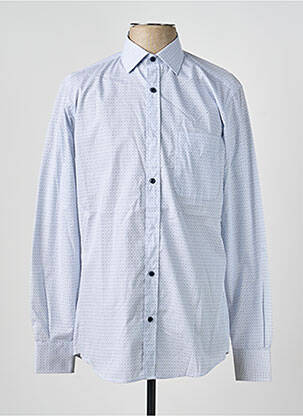 Ilgomis rankovėmis marškinys fantazijos raštas mėlyna LUI vyras