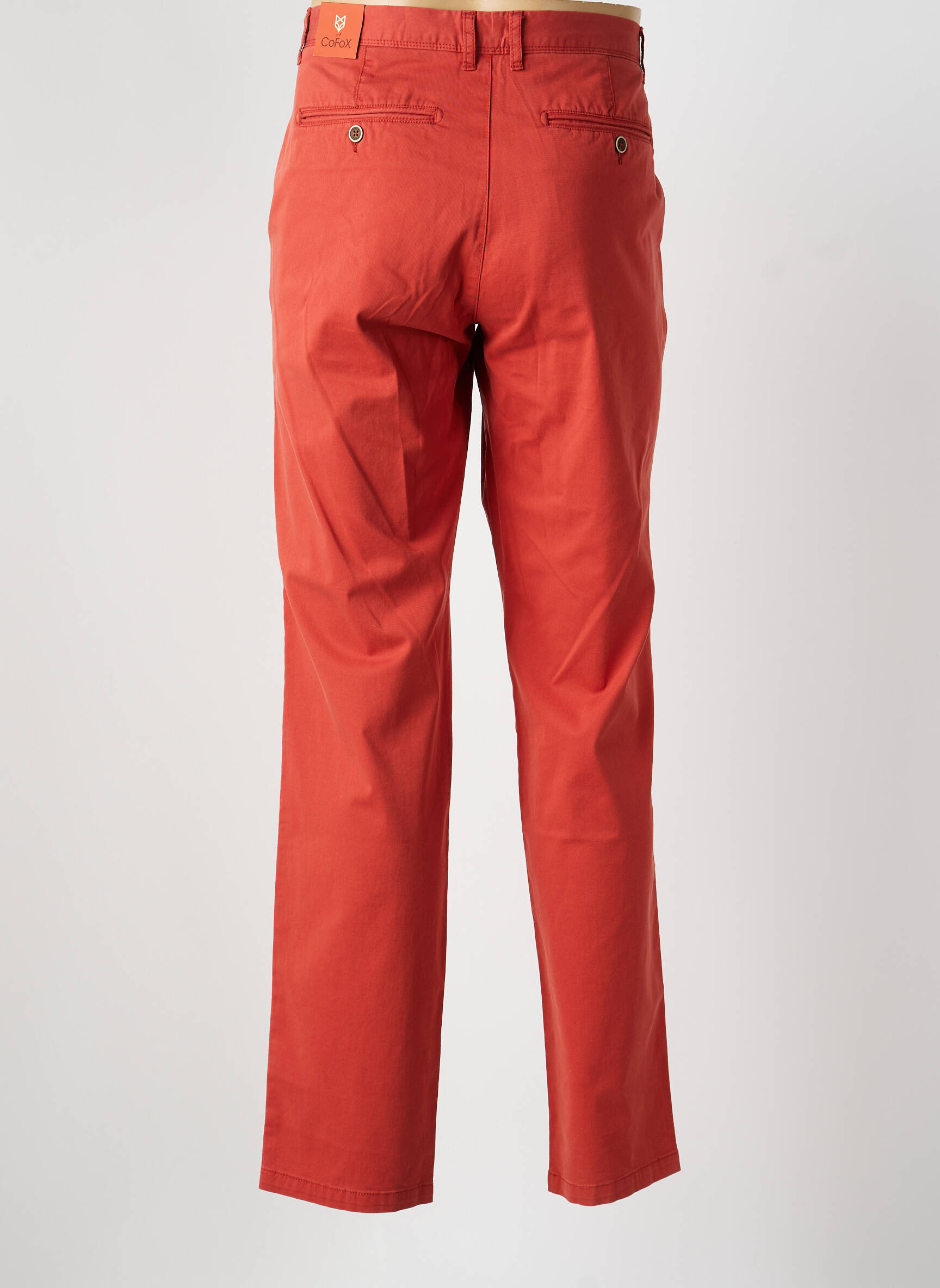 Chino kelnė kišenės oranžinė COFOX vyras