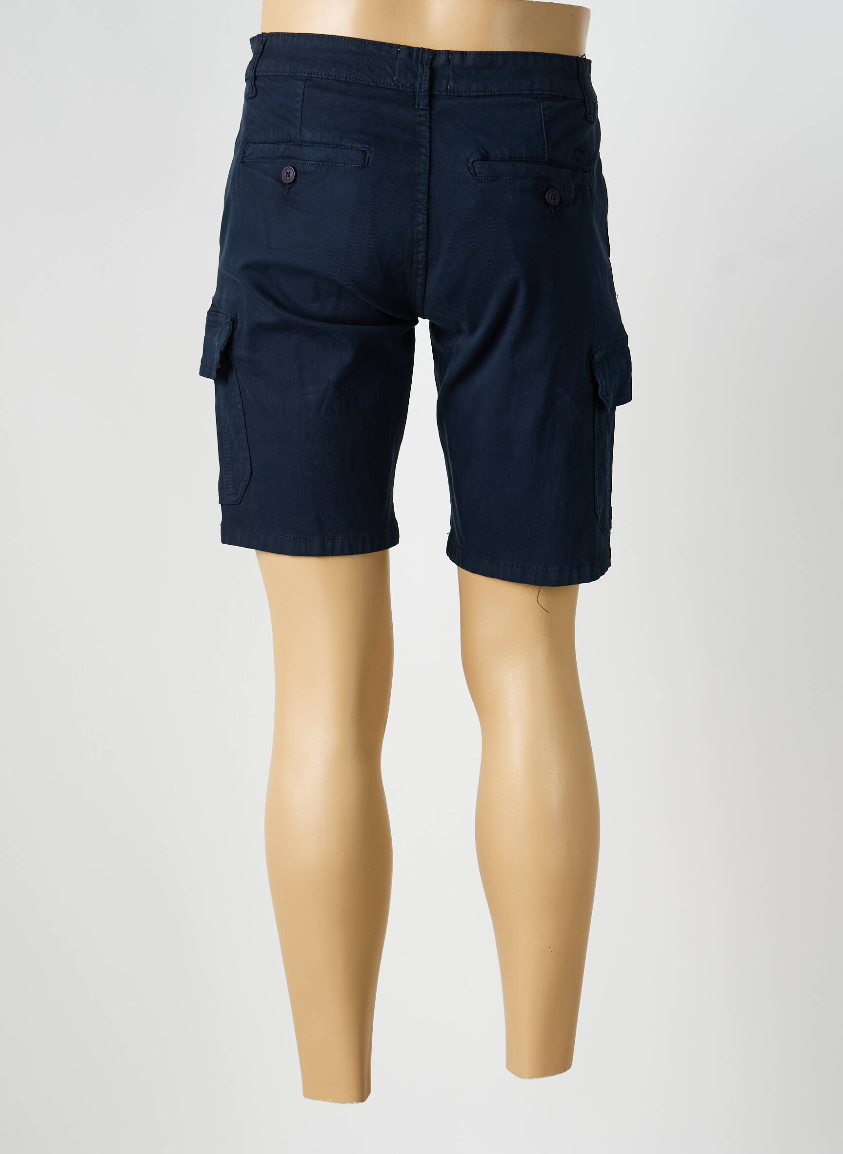 Bermudas tiesi kirpimas mėlyna REVER FLOW vyras