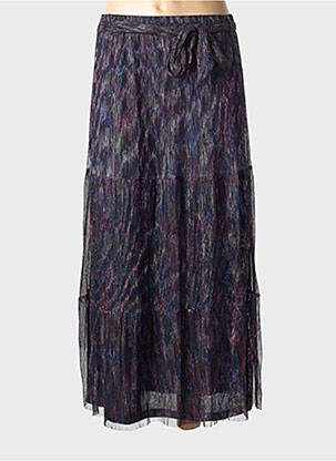 Ilgas sijonas tiesi kirpimas juodas GRACE & MILA moteris