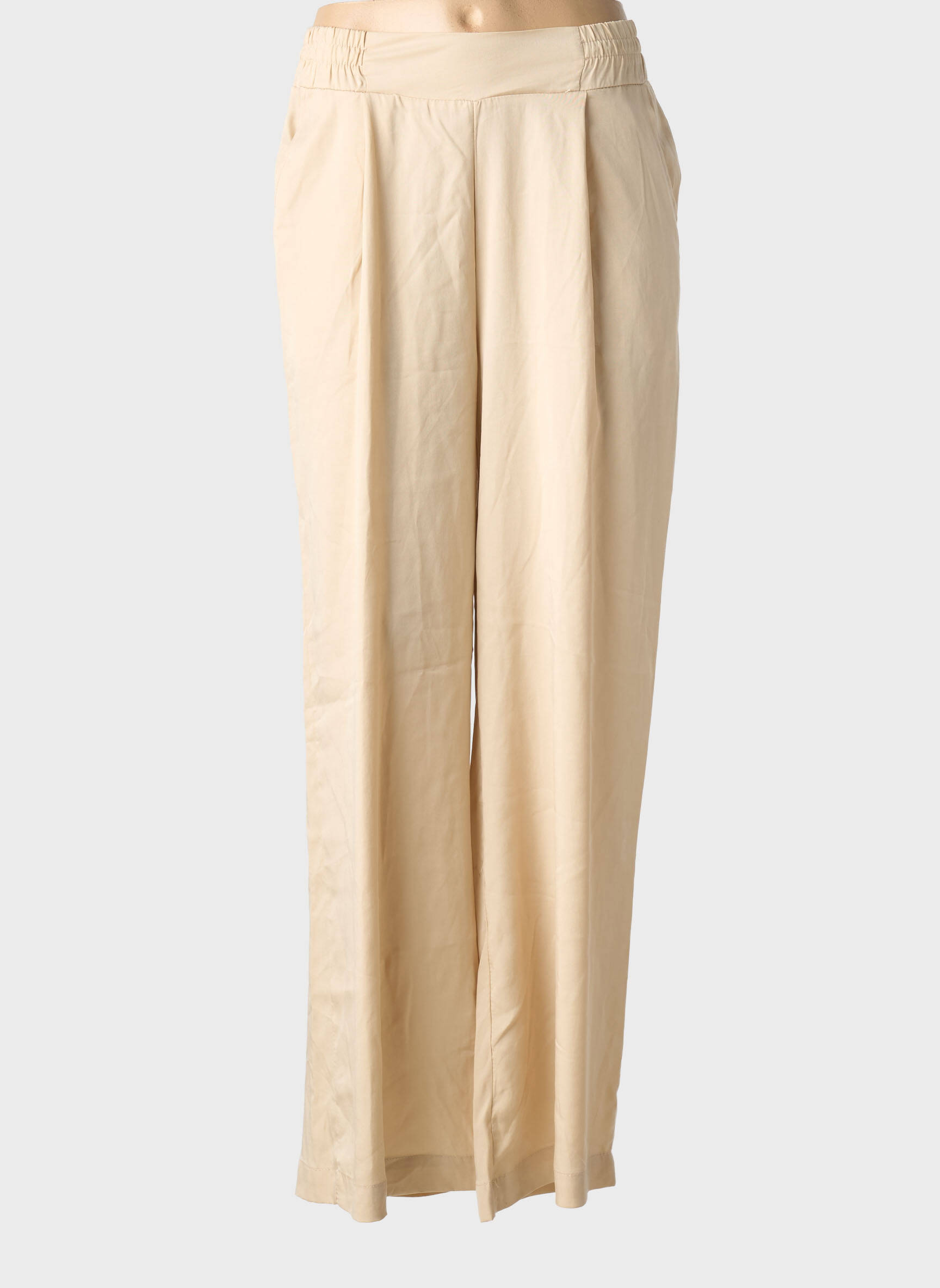 Platus kelnes pincetų dydis aukšta talija bežinis PAKO LITTO moteris