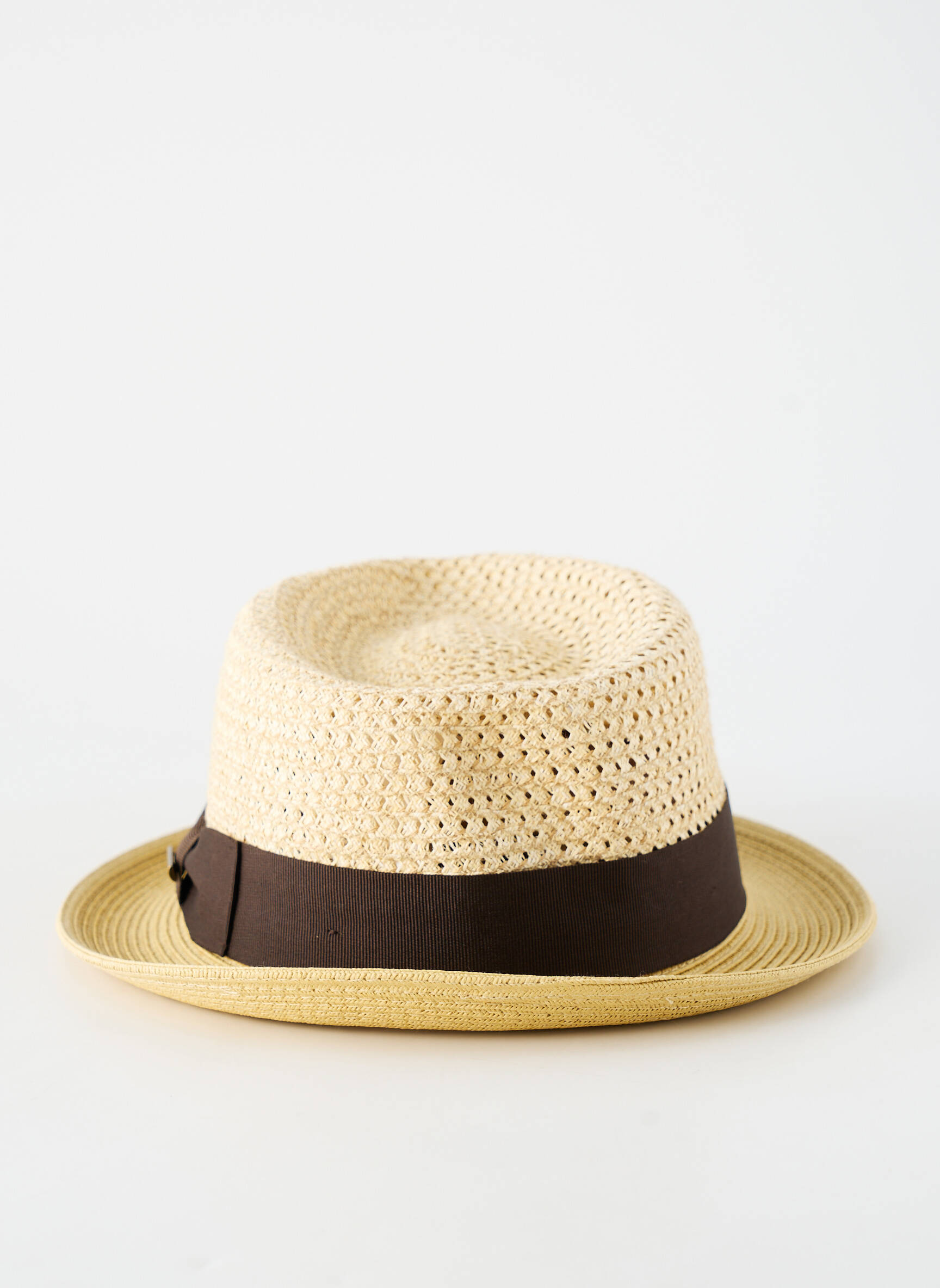 Skrybėlė šiaudinio skrybėlės forma rudas STETSON vyras