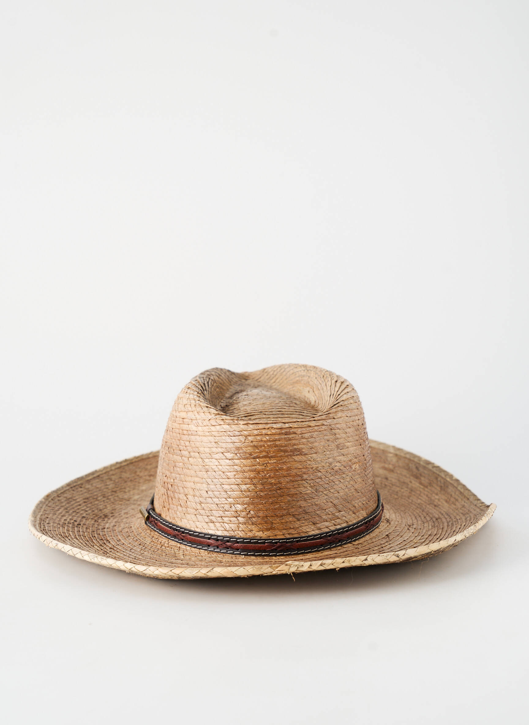 Skrybėlė šiaudinio skrybėlės forma rudas STETSON vyras