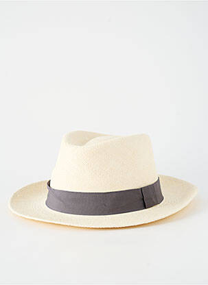 Skrybėlė šiaudinio skrybėlės forma pilka PANAMA HAT vyras