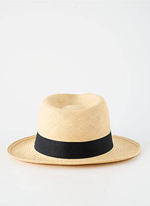 Skrybėlė šiaudinio skrybėlės forma juodas PANAMA HAT vyras