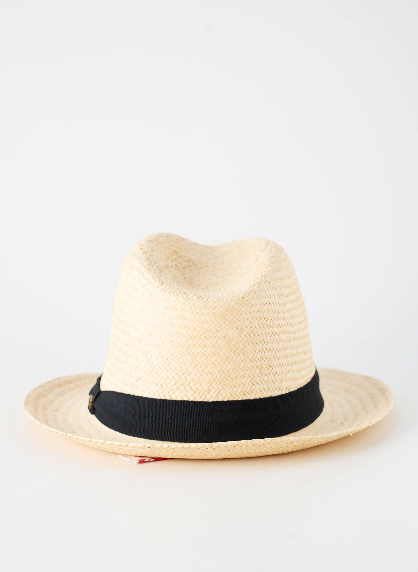 Skrybėlė šiaudinio skrybėlės forma juodas PANAMA HAT vyras