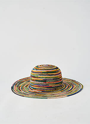 Skrybėlė šiaudinio skrybėlės forma rožinė M BY FLECHET moteris