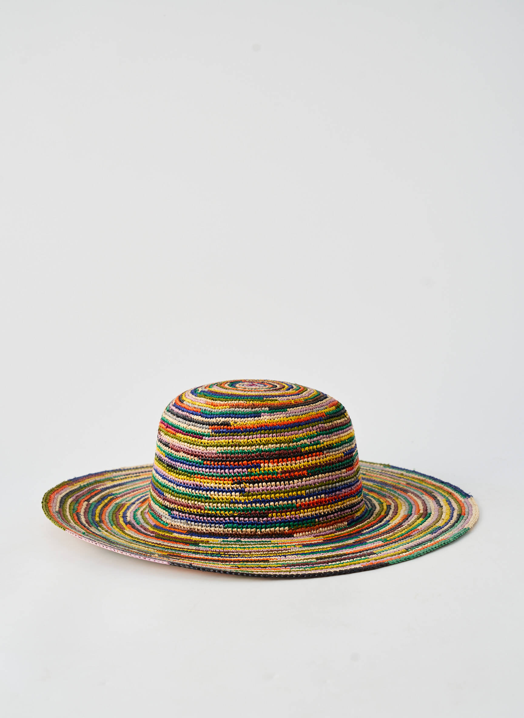 Skrybėlė šiaudinio skrybėlės forma rožinė M BY FLECHET moteris