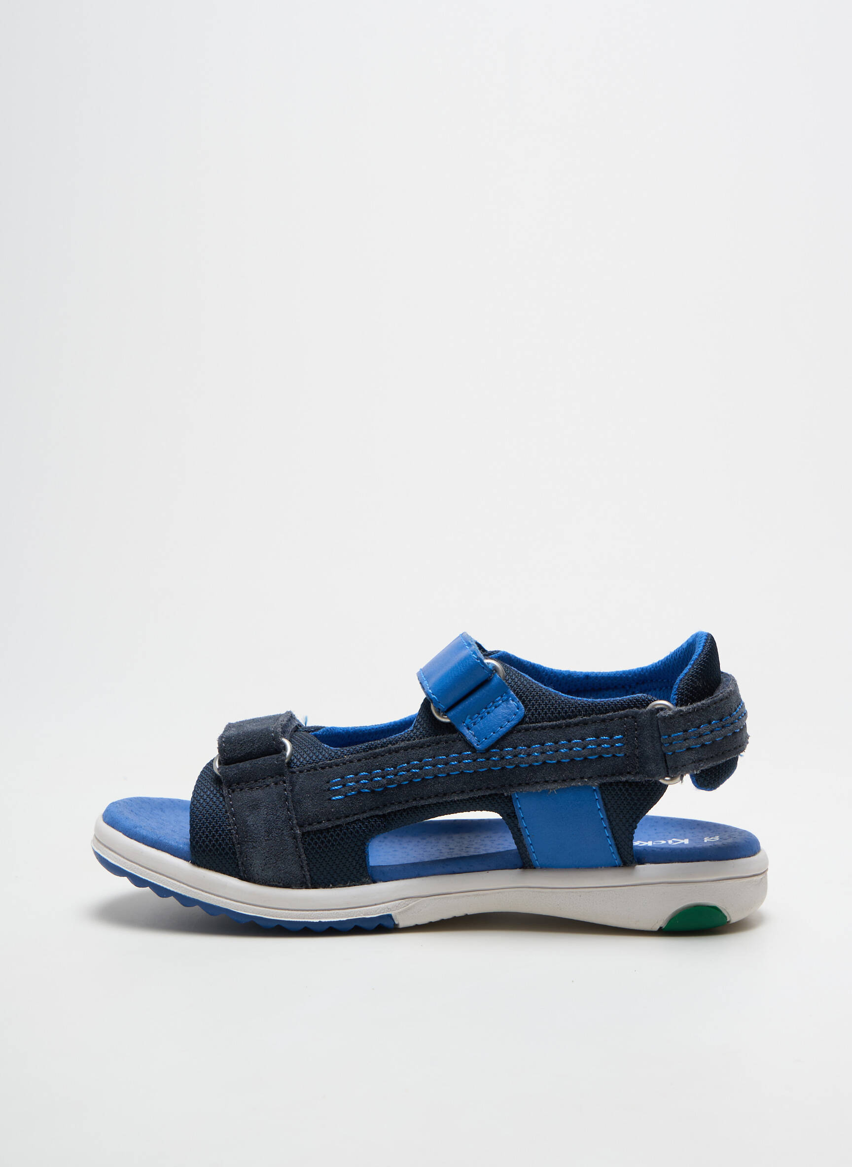 Sandalai/nu pėdos velcro užsegimas atvira pabaiga mėlyna KICKERS mergina