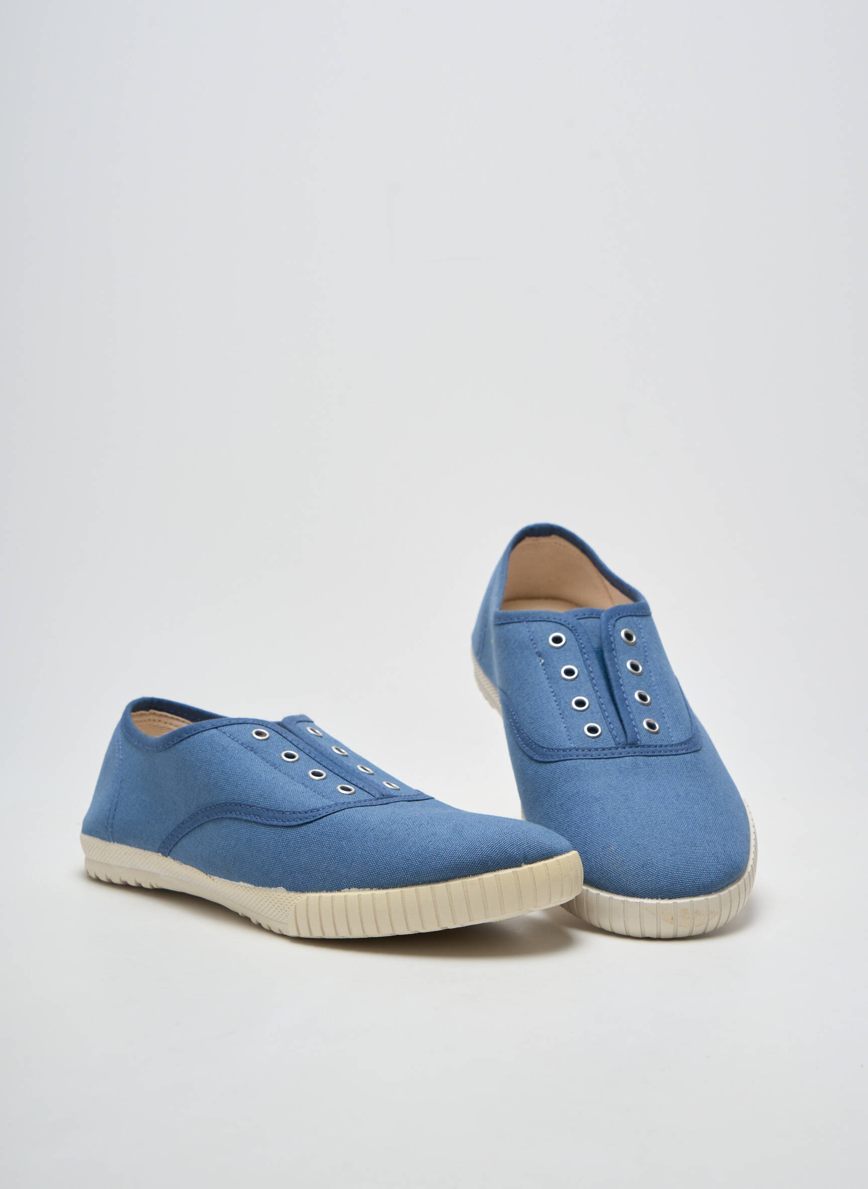 Slip-on batai  plokščias kulnas iki 3 cm mėlyna SEMELFLEX moteris