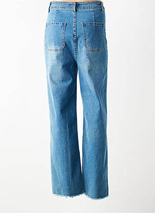 Bootcut džinsai aukšta talija aukšta talija mėlyna JS MILLENIUM moteris
